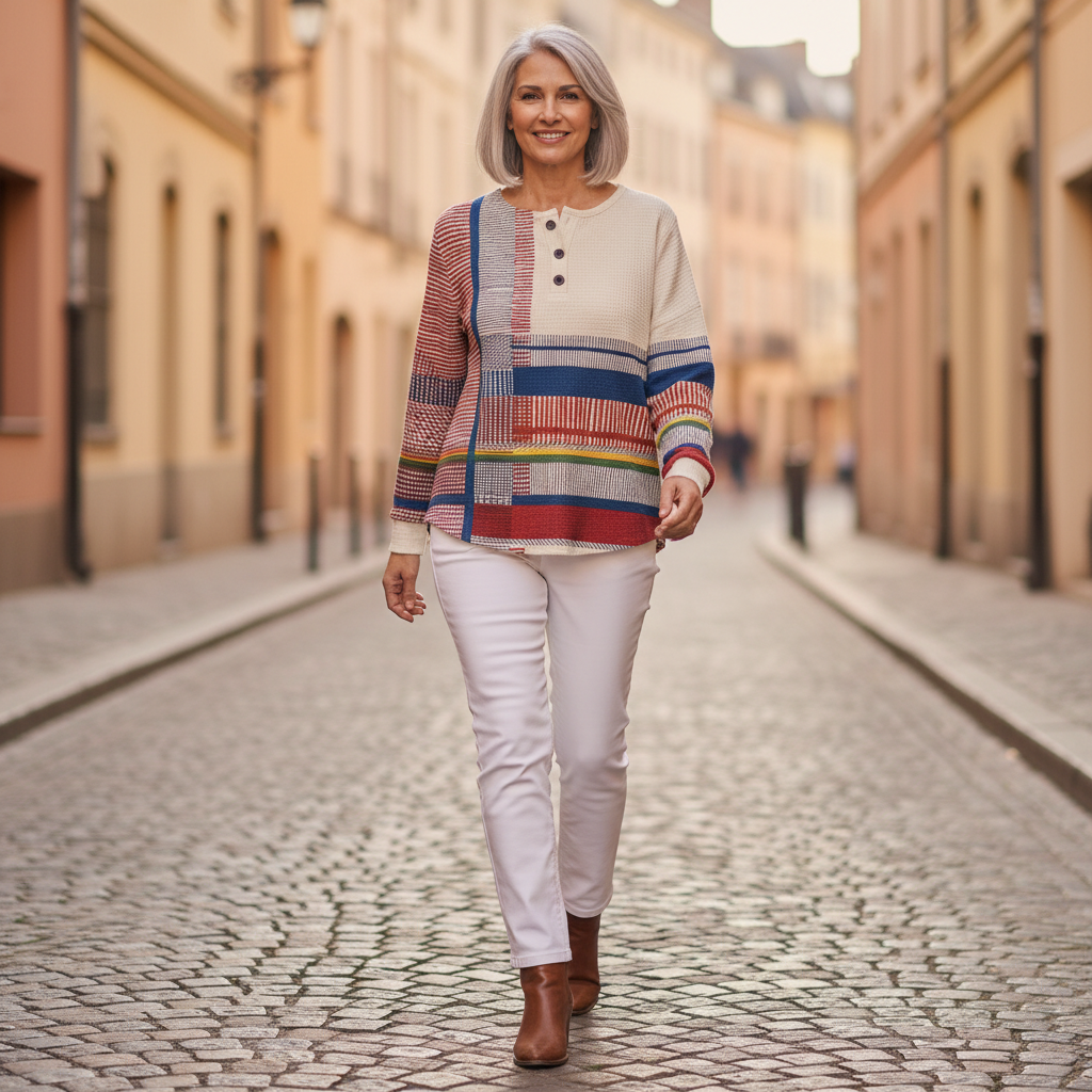 Freya - Stripes and colour blocks - View 4