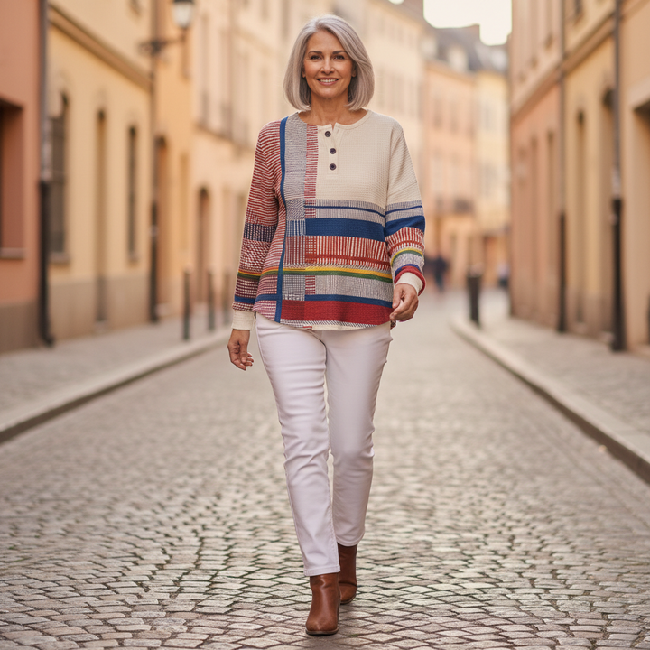 Freya - Stripes and colour blocks - View 4