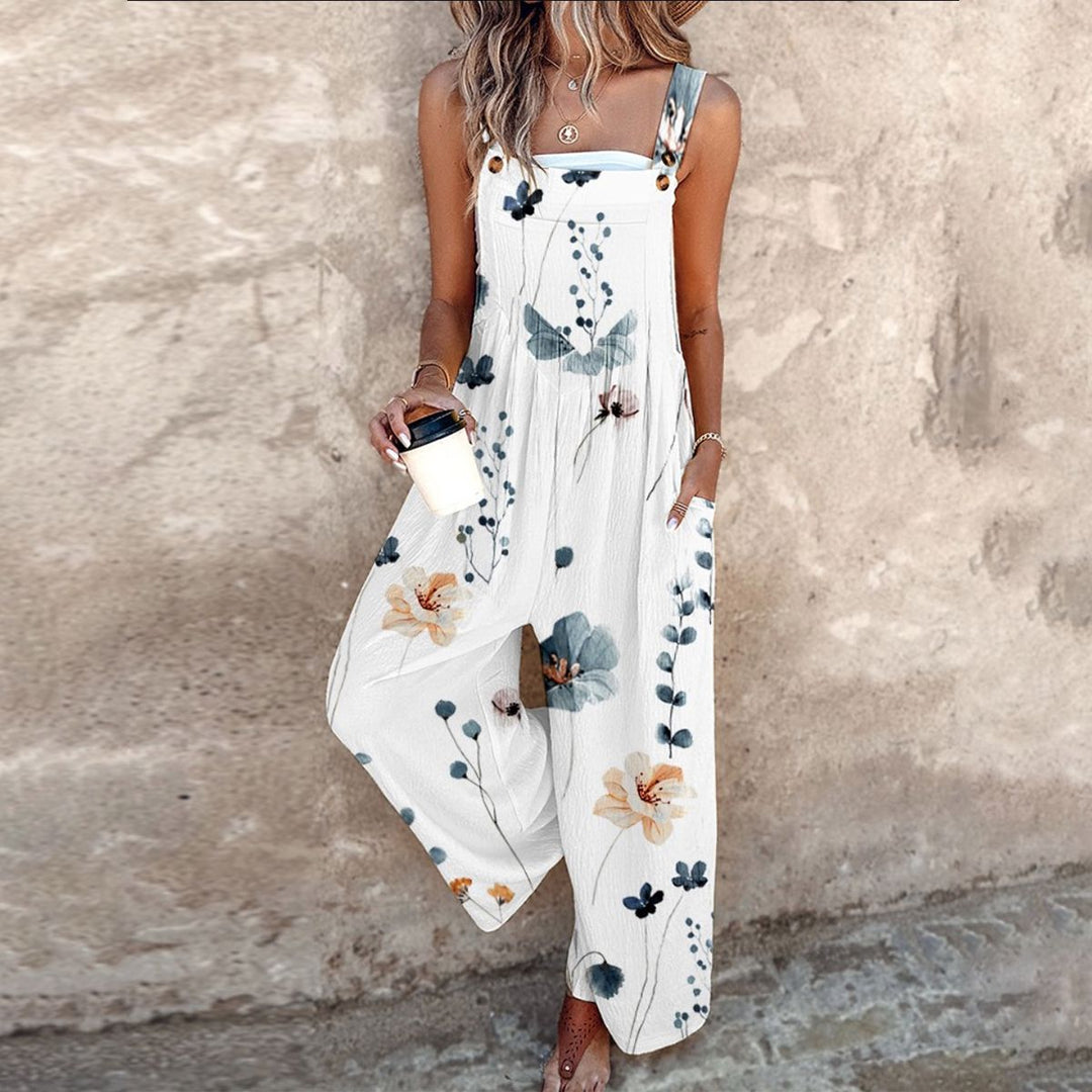 Aoife - Delicate Botanical Watercolor Motif