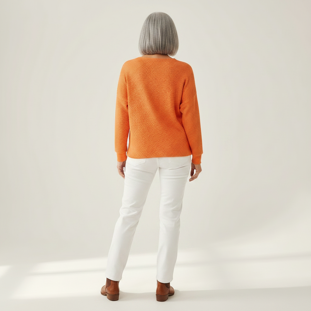 Iris - Fine waffle knit - View 3