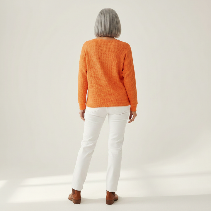 Iris - Fine waffle knit - View 3