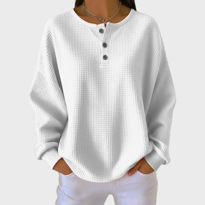 Iris - Fine waffle knit - View 5