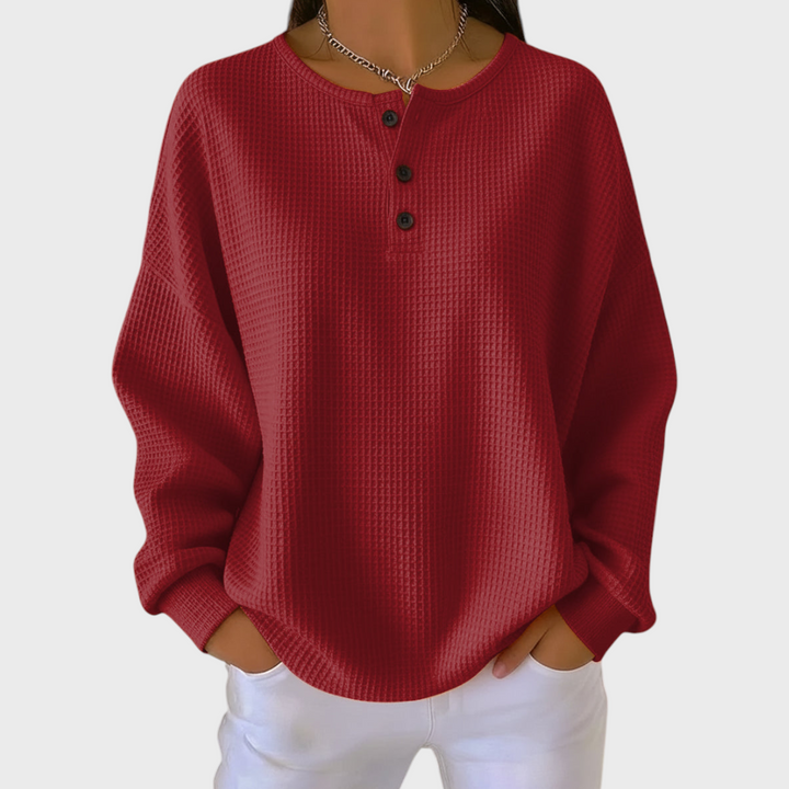 Iris - Fine waffle knit - View 6