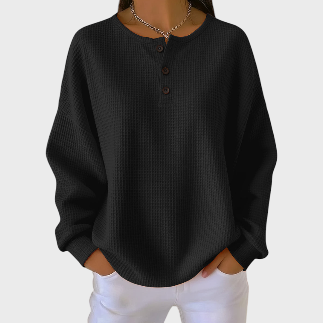 Iris - Fine waffle knit - View 7