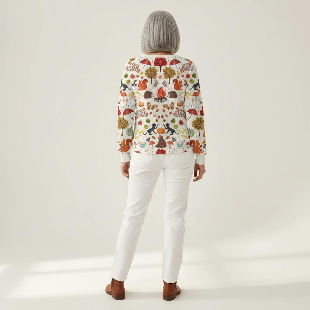 Louise - Autumn forest motif - View 3