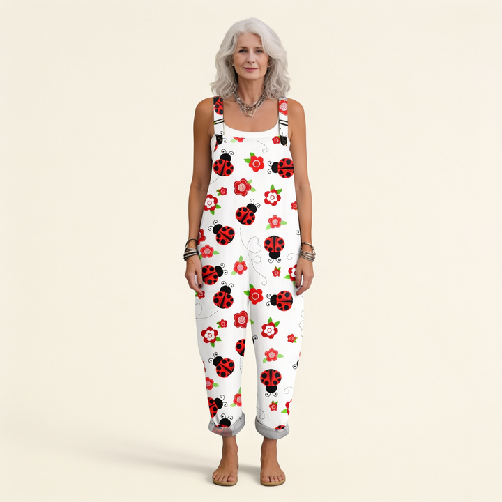 Bridget – Ladybird Print Jumpsuit