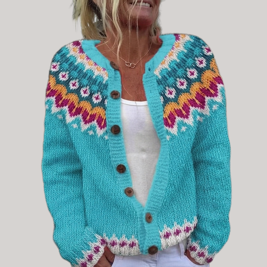 Angelica - Norwegian Pattern Cardigan