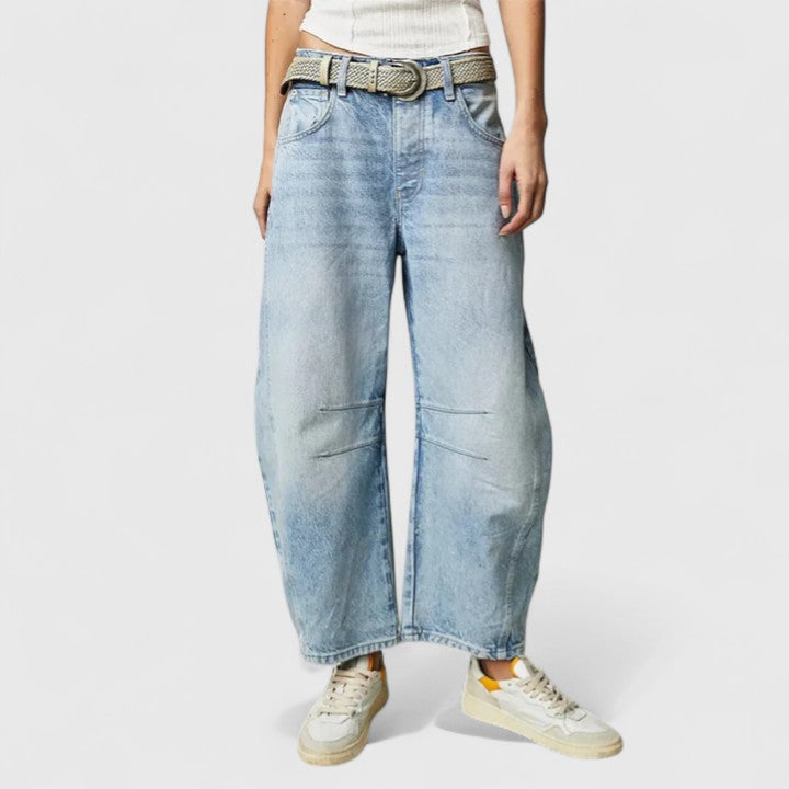 Rain Wide-Leg Trousers