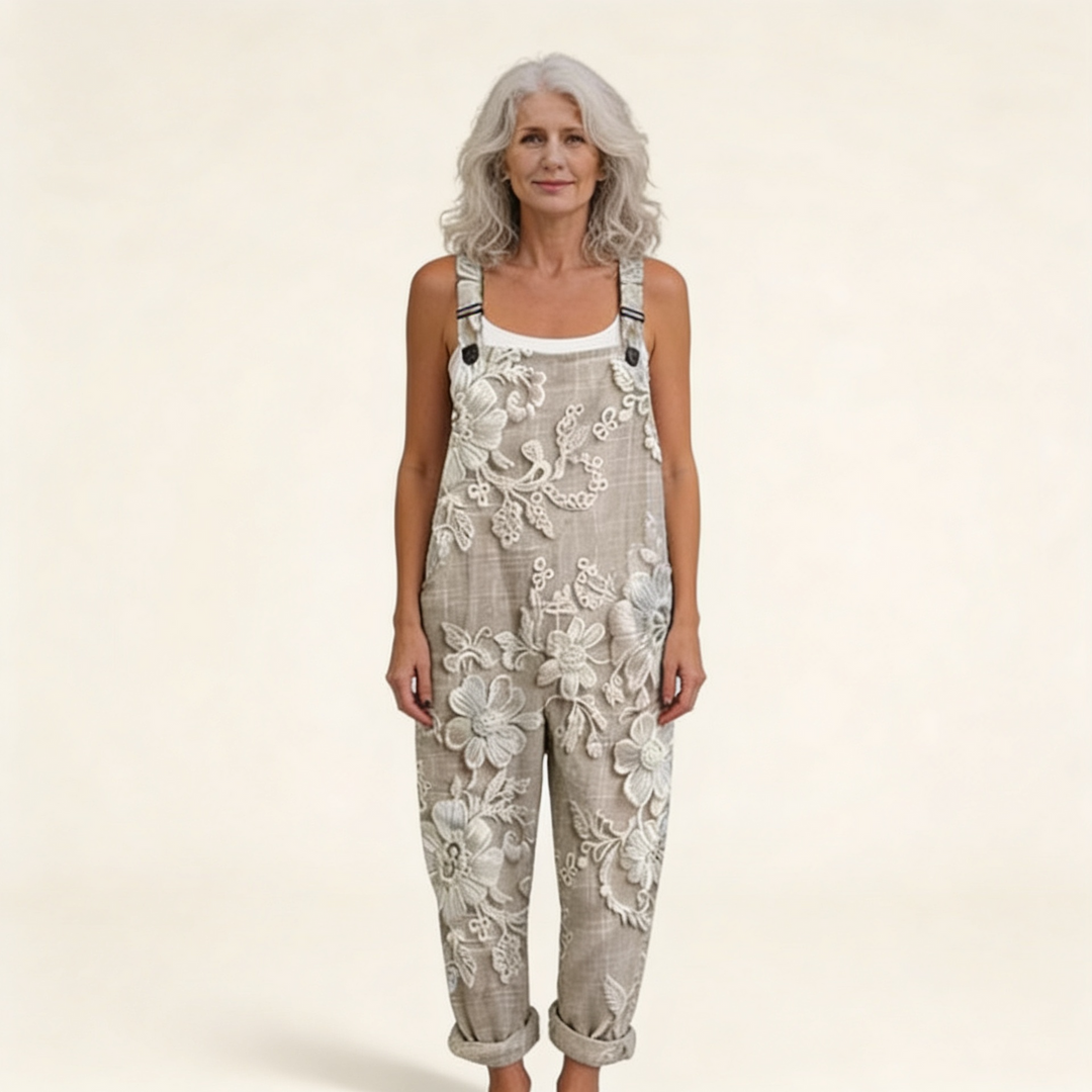 Sinead - Textured Floral Embroidery Design