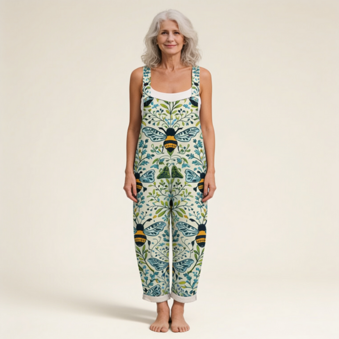 Nuala - Symmetrical Garden Silhouette Jumpsuit