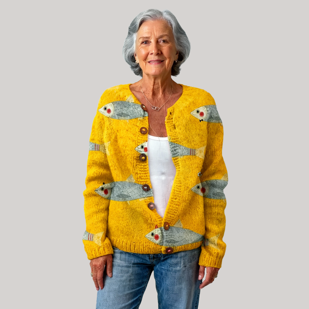 Kelsey - Vintage Knit Cardigan