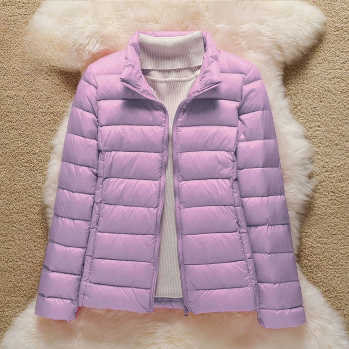 Denise - Lilac Puffer Jacket