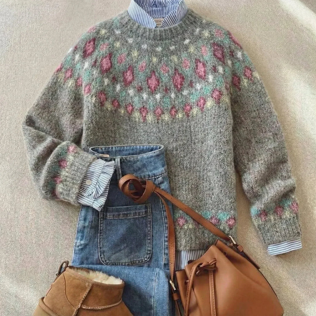 Emma - Chic Vintage Knit Sweater