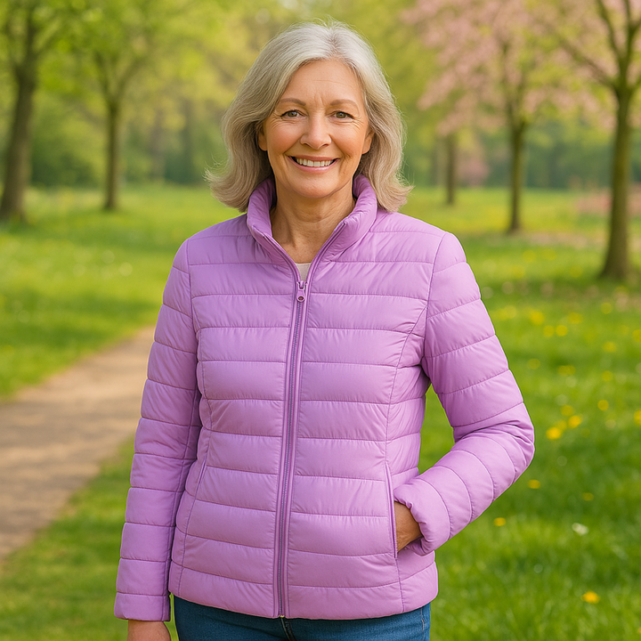 Denise - Lilac Puffer Jacket