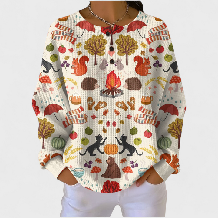 Louise - Autumn forest motif - Product Photo