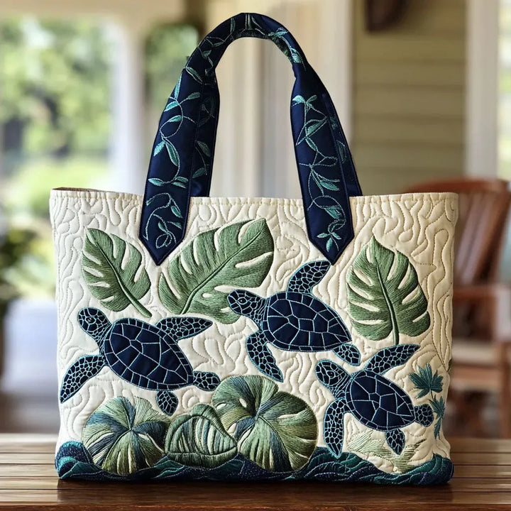 Sea Turtle Grace Handmade Bag