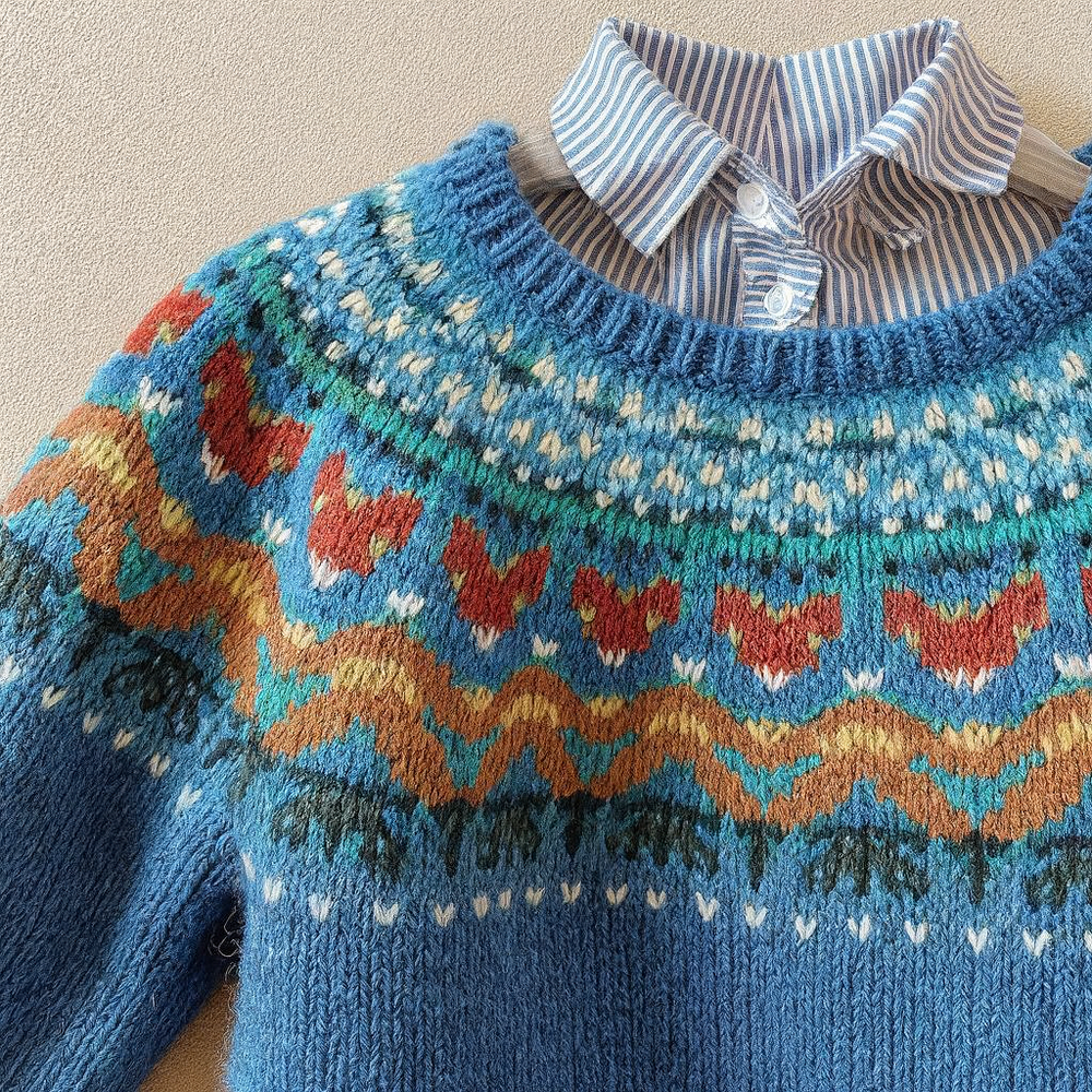 Emily - Classic Vintage Knit Sweater