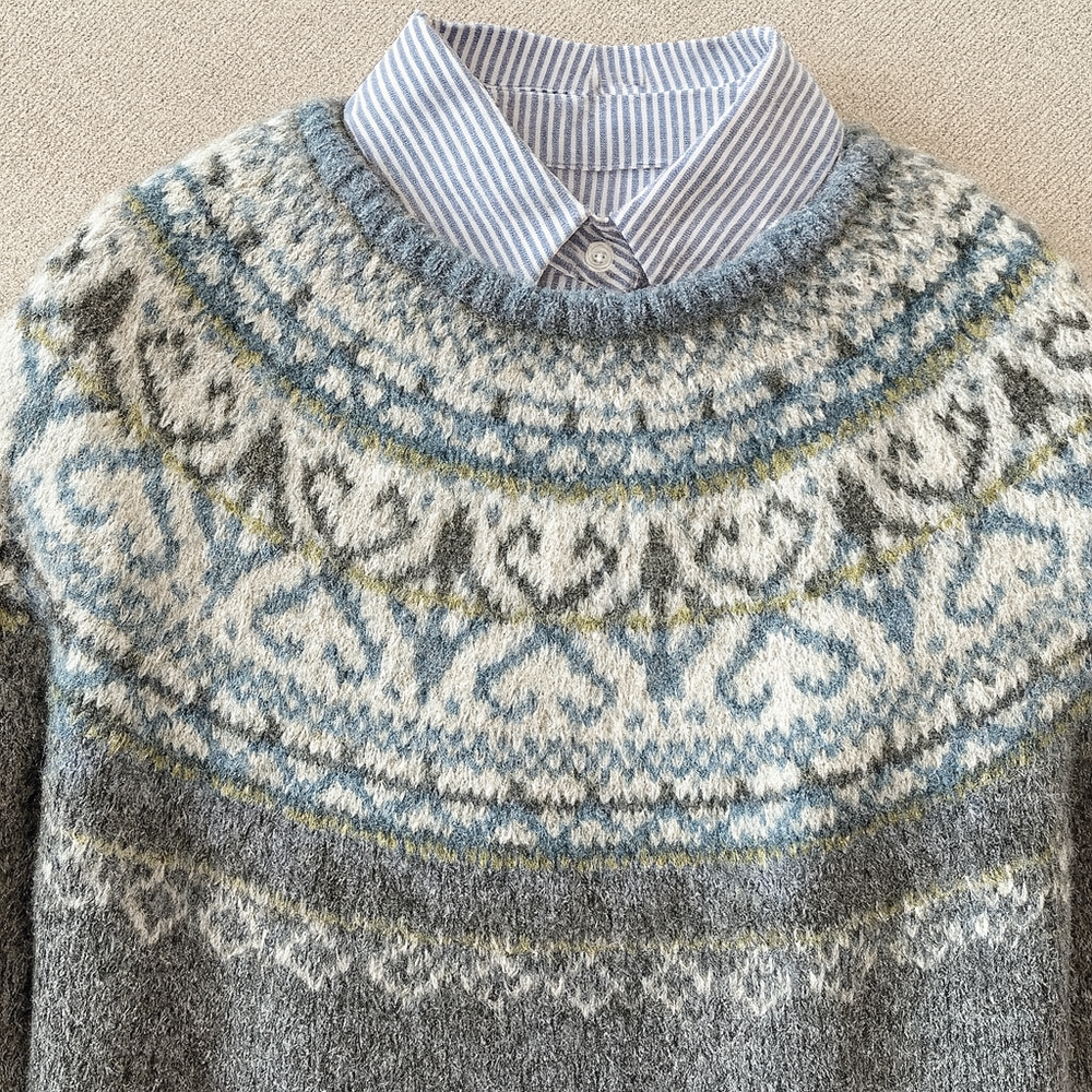 Victoria - Chic Vintage Knit Sweater
