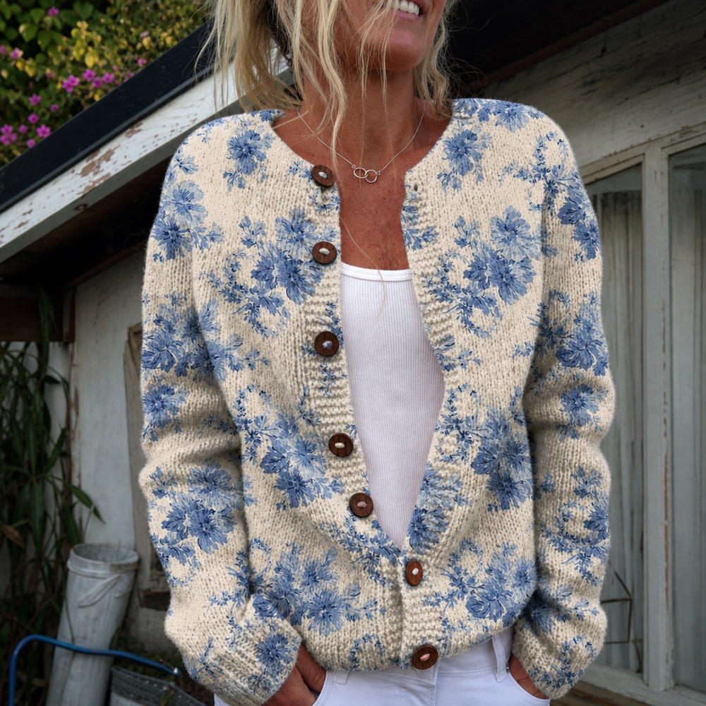 Bailey - Vintage Knit Cardigan
