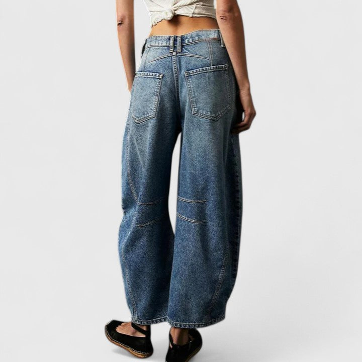 Rain Wide-Leg Trousers