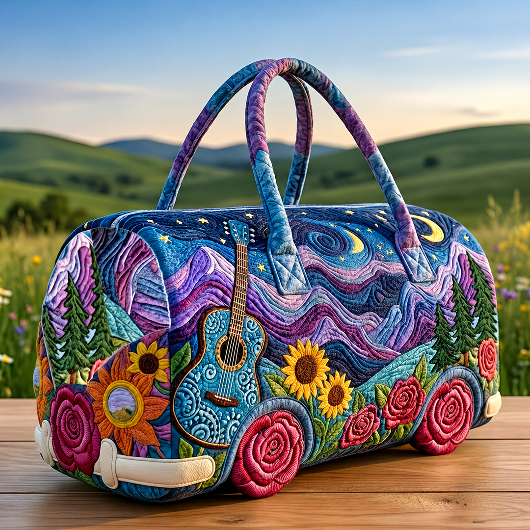Melodyvana - Quilted Travel Duffle Bag