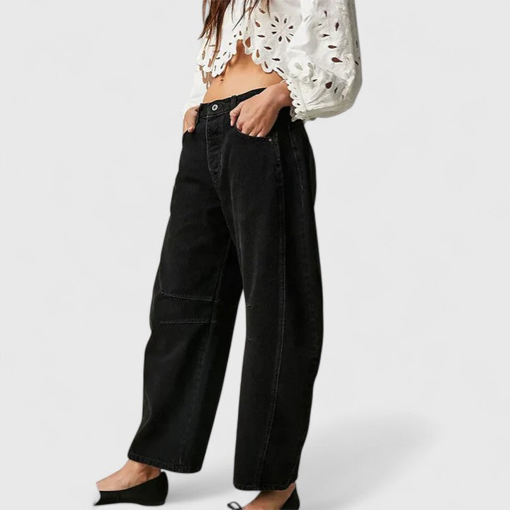 Rain Wide-Leg Trousers
