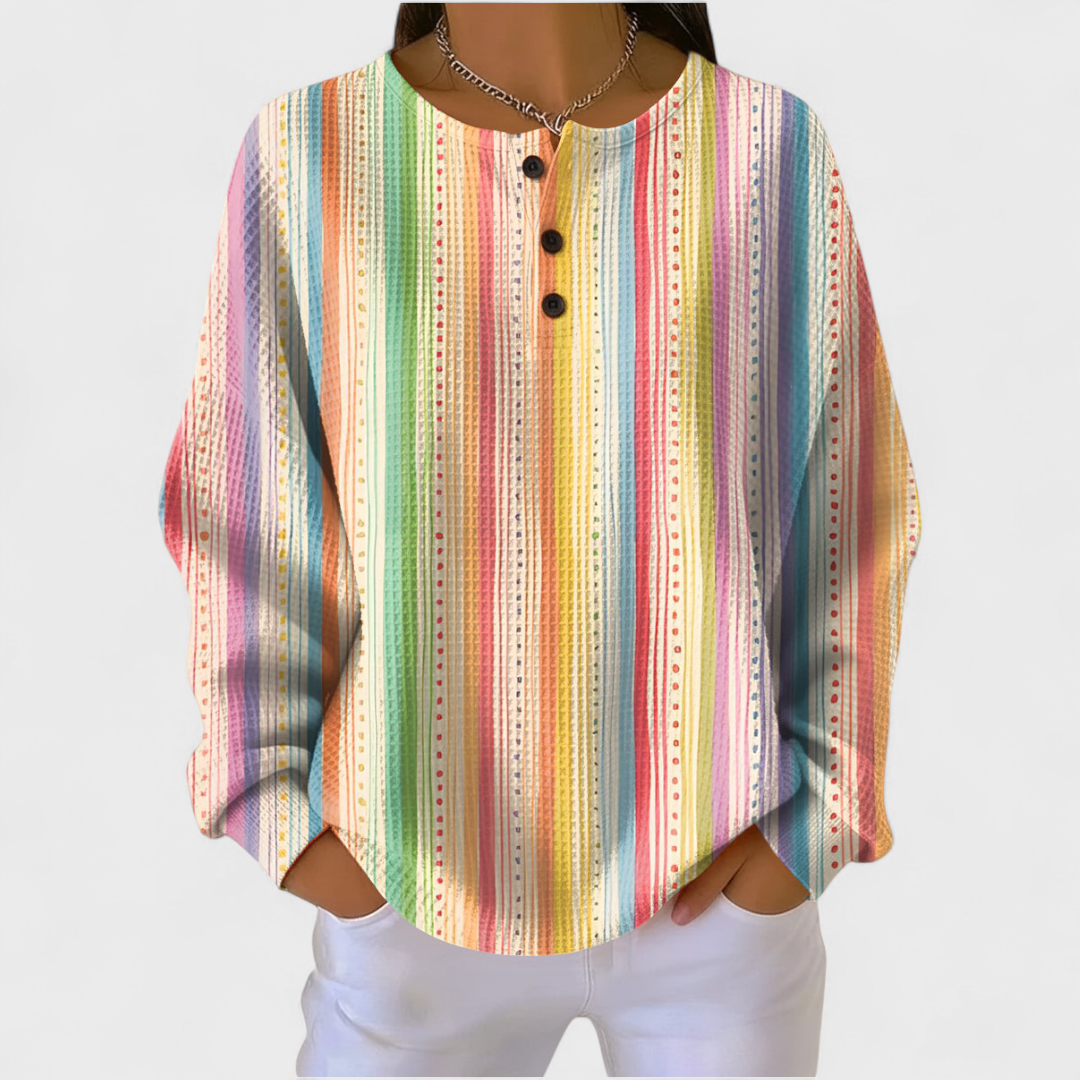 Maud - Colourful vertical stripes - Product Photo