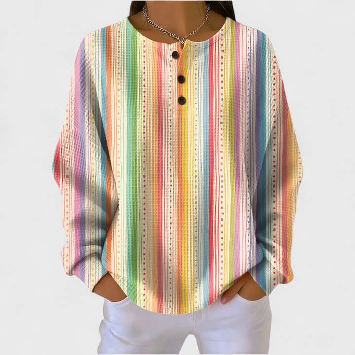 Maud - Colourful vertical stripes - Product Photo