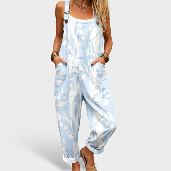 Orla – Flowing Botanical Jumpsuit
