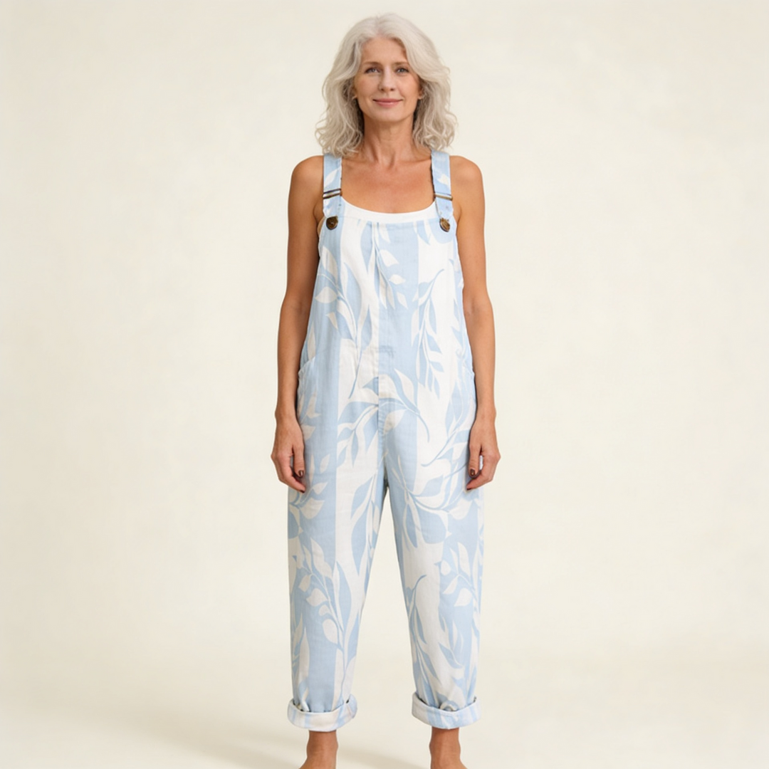 Orla – Flowing Botanical Jumpsuit