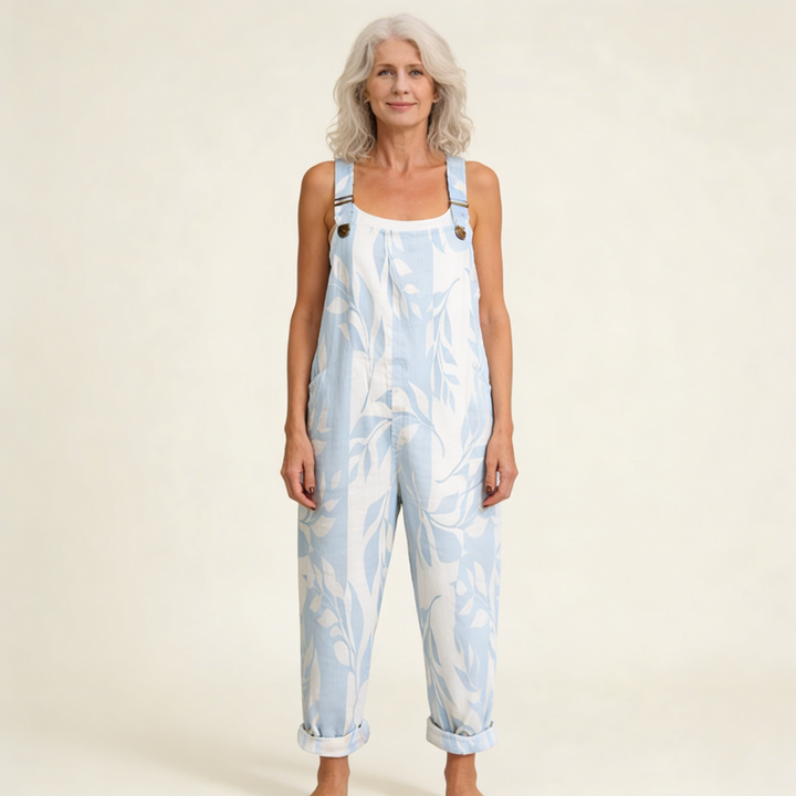 Orla – Flowing Botanical Jumpsuit