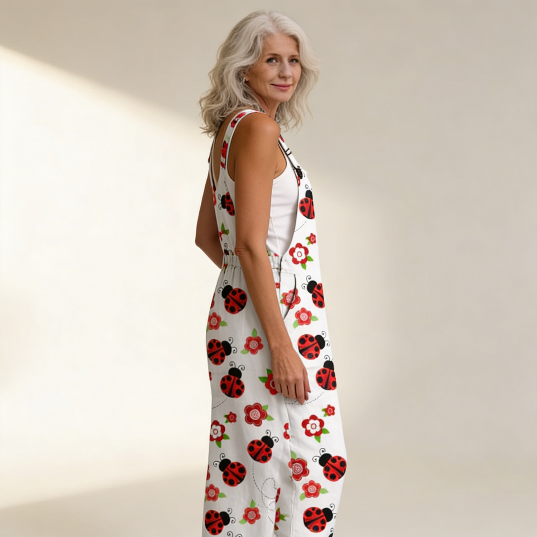 Bridget – Ladybird Print Jumpsuit