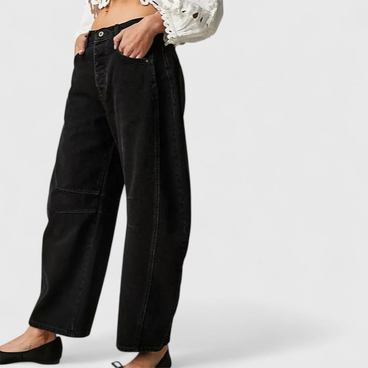 Rain Wide-Leg Trousers
