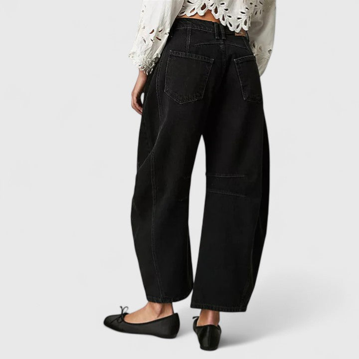 Rain Wide-Leg Trousers