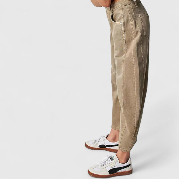 Rain Wide-Leg Trousers