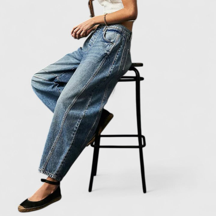 Rain Wide-Leg Trousers