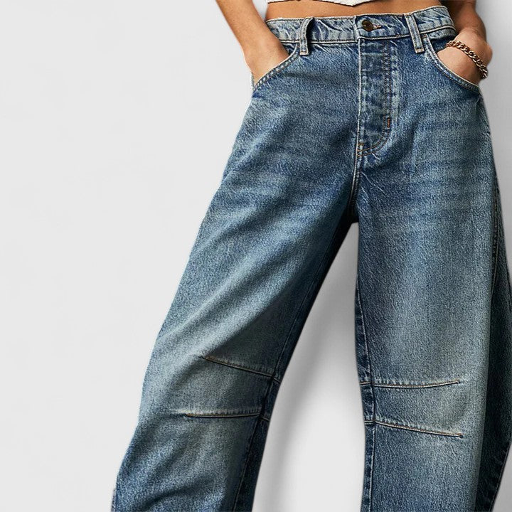 Rain Wide-Leg Trousers