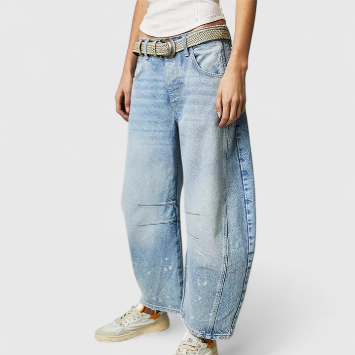 Rain Wide-Leg Trousers