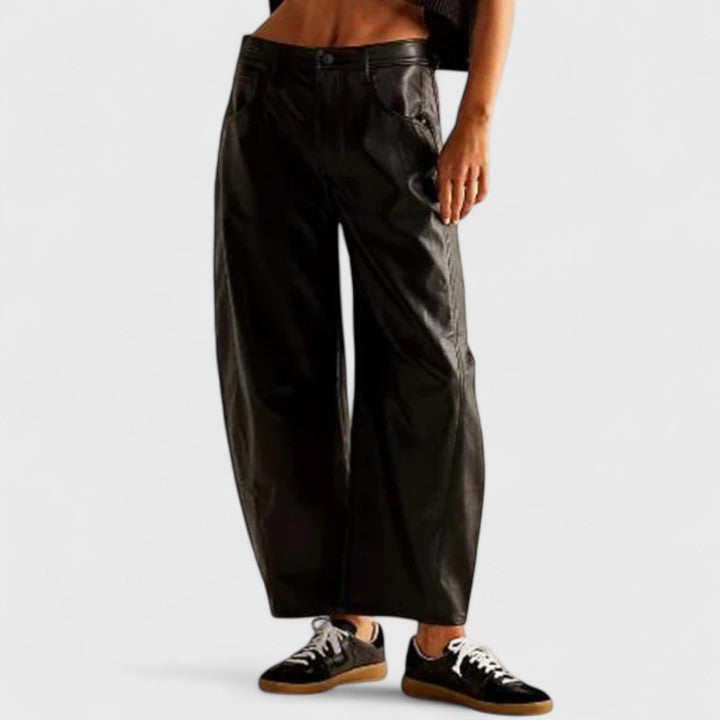 Rain Wide-Leg Trousers