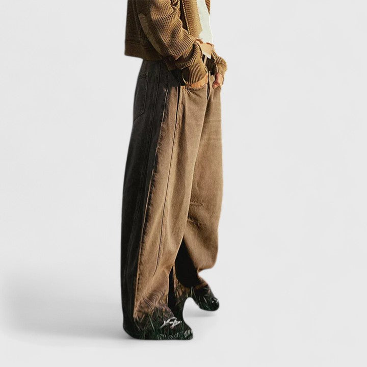 Rain Wide-Leg Trousers