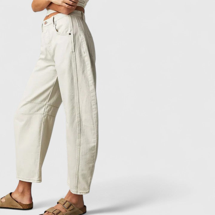Rain Wide-Leg Trousers