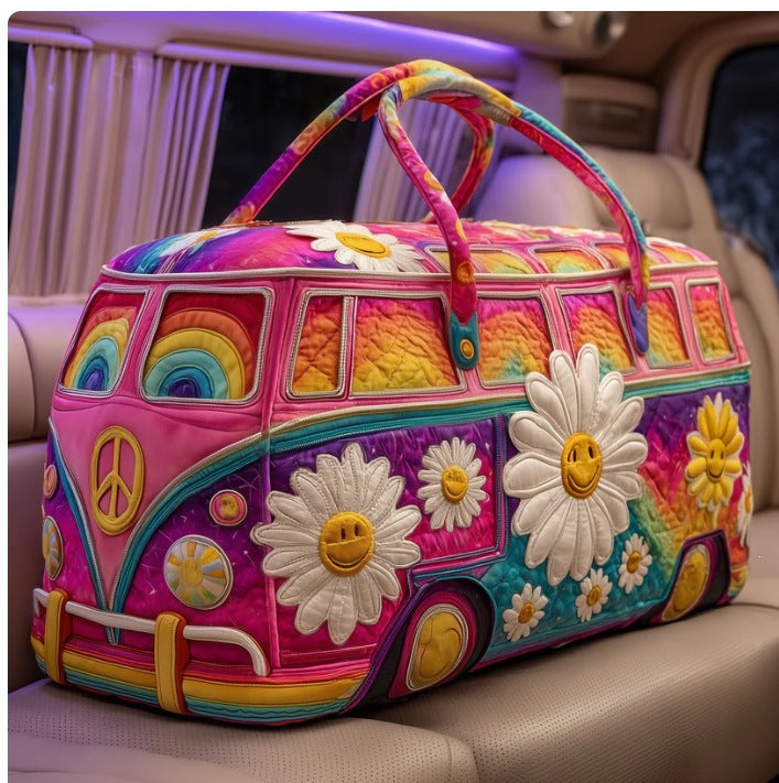 Joyvana - Quilted Travel Duffle Bag