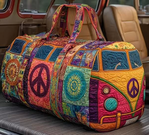 Bohovana - Quilted Travel Duffle Bag