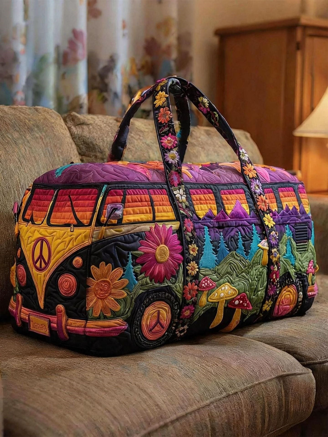Wildvana - Quilted Travel Duffle Bag