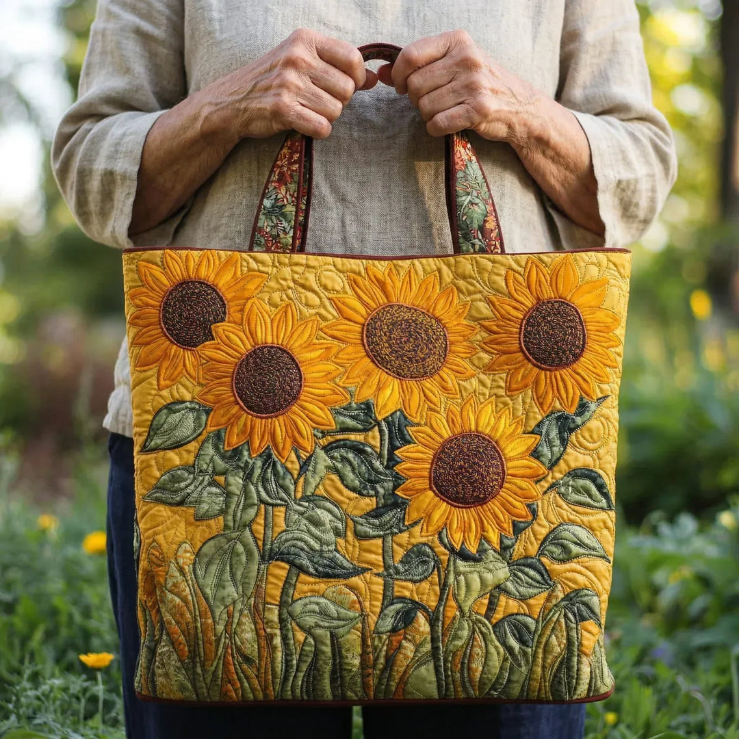 Sunflowers Handmade Bag