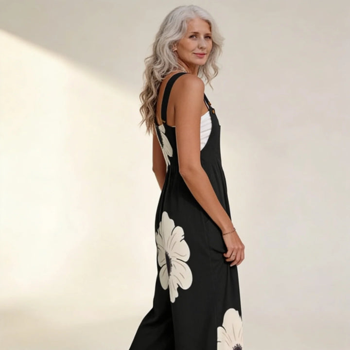 Florence – Flowing Statement Floral Jumpsuit