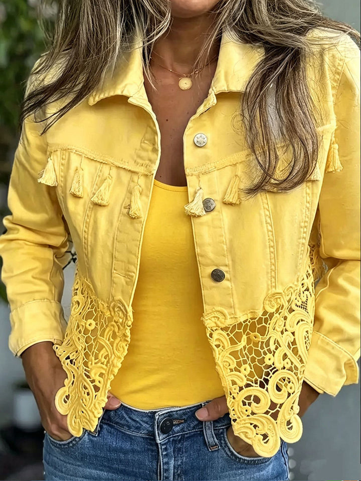 Brooklyn - Fringe &amp; Lace Jacket