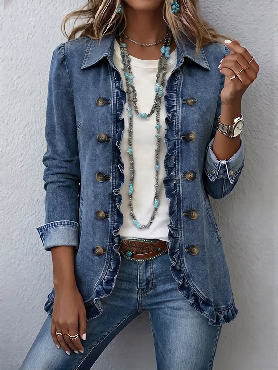 Amelia - Ruffled Jacket