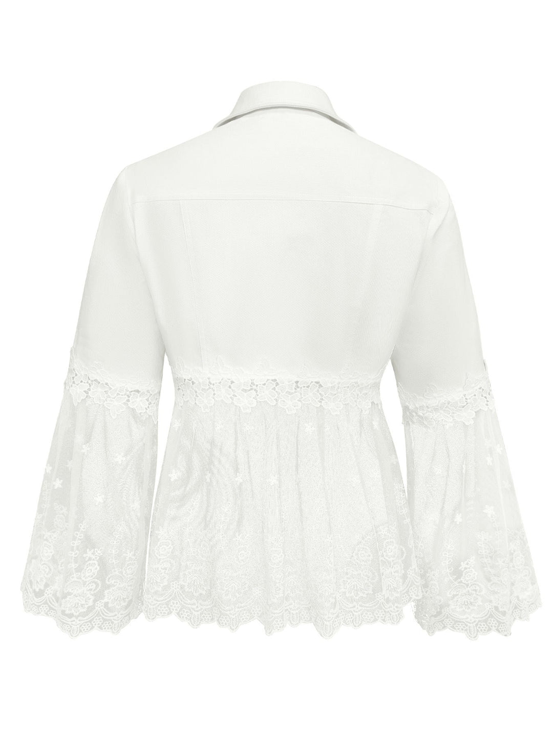 Addison - Lace-Panel Jacket