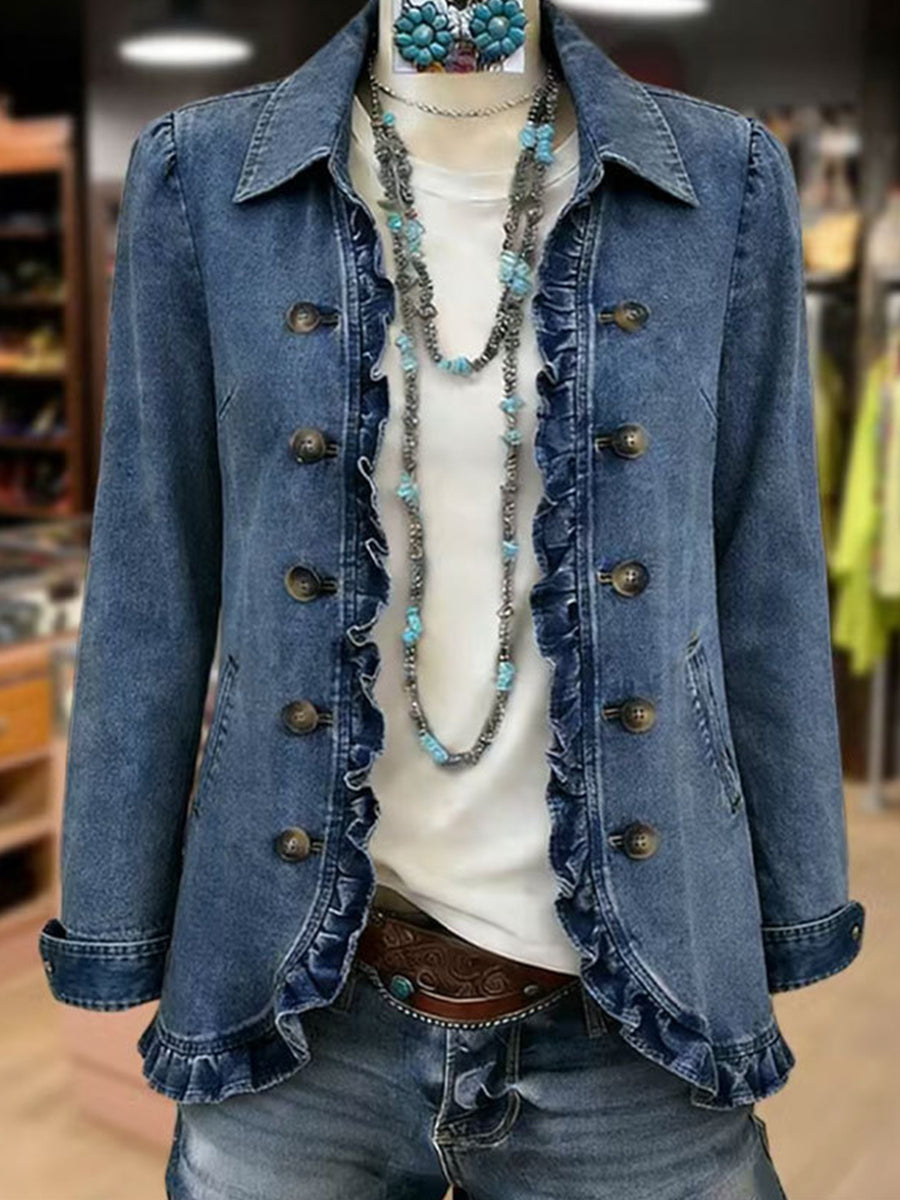 Amelia - Ruffled Jacket